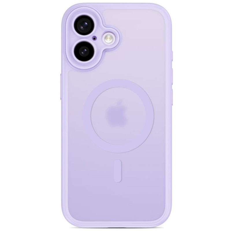 Etui Tech-Protect MagPeak MagSafe CC do Apple iPhone 17, Matte Lavender