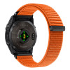 Pasek do zegarka Tech-Protect NylonLoop Garmin Fenix 5X / 5X Plus / 6X / 6X Pro / 7X / 8 / 8 Pro / 9 / 9 Pro (51 mm), Signal Orange