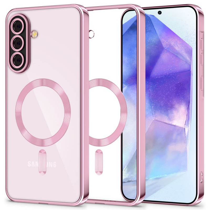 Etui MagSafe Tech-Protect MagFlex dla Samsung Galaxy A56 5G, Rose Gold