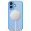 Etui Tech-Protect MagPeak MagSafe CC do Apple iPhone 17, Matte Mist Blue