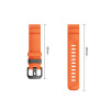 Tech-Protect Motion Garmin Fenix 5X / 5X Plus / 6X / 6X Pro / 7X / 8 / 8 Pro / 9 / 9 Pro pasek do zegarka (47 mm), Signal Orange