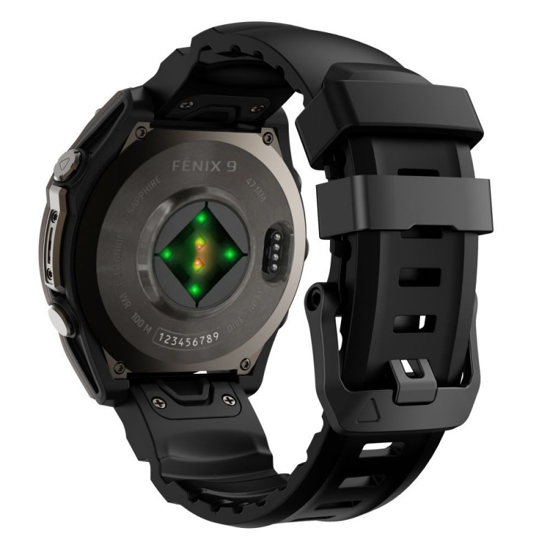 Pasek do zegarka Tech-Protect Motion Garmin Fenix 5X / 5X Plus / 6X / 6X Pro / 7X / 8 / 8 Pro / 9 / 9 Pro (51 mm), czarny