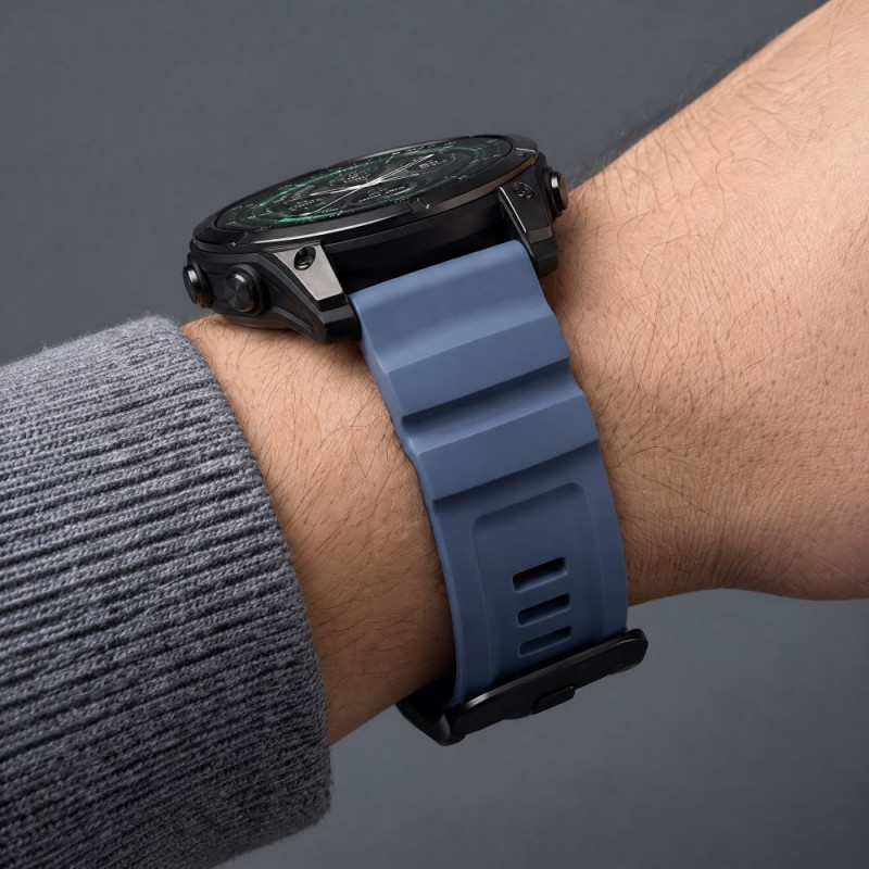 Pasek do zegarka Tech-Protect Motion Garmin Fenix 5X / 5X Plus / 6X / 6X Pro / 7X / 8 / 8 Pro / 9 / 9 Pro (51 mm), Nautical Blue