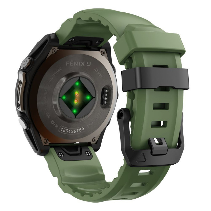 Pasek do zegarka Tech-Protect Motion Garmin Fenix 5X / 5X Plus / 6X / 6X Pro / 7X / 8 / 8 Pro / 9 / 9 Pro (51 mm), Military Green
