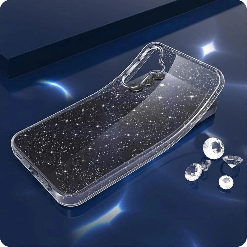 Etui Tech-Protect FlexAir do Samsung Galaxy S26+, Glitter