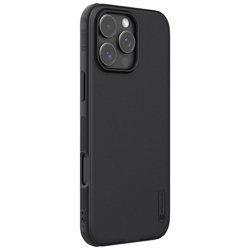 Etui Nillkin Super Frosted Shield Pro dla Apple iPhone 16 Pro, czarne