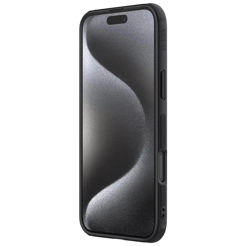 Etui Nillkin Super Frosted Shield Pro dla Apple iPhone 16 Pro, czarne