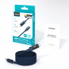 Choetech XCC-1068 kabel USB-C do USB-C PD 60W z wyświetlaczem, 1,2 m, niebieski