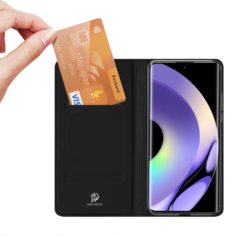 Etui Dux Ducis Skin Pro Flip dla Realme 10 Pro, czarny