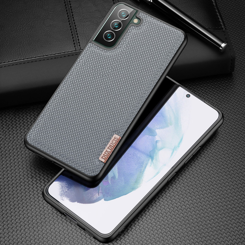 Dux Ducis Fino etui nylonowe do Samsung Galaxy S22+ (S22 Plus), niebieskie