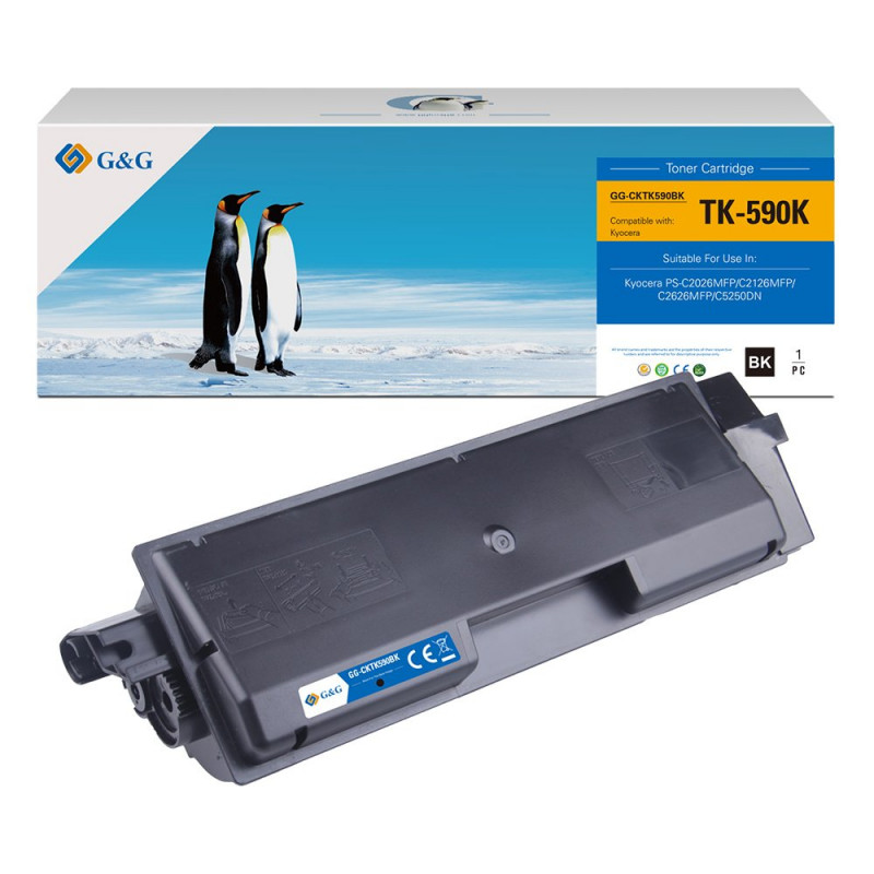 Toner kompatybilny G&G do Kyocera TK590K / 1T02KV0NL0 (14432)