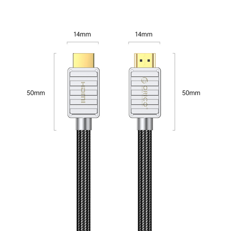 Kabel HDMI 2.1 Orico H8CY, 8K 60 Hz, 3 m, czarny