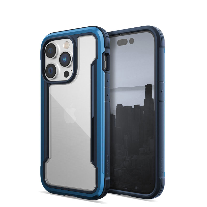 Etui X-Doria Raptic Shield do Apple iPhone 14 Pro, Marine Blue