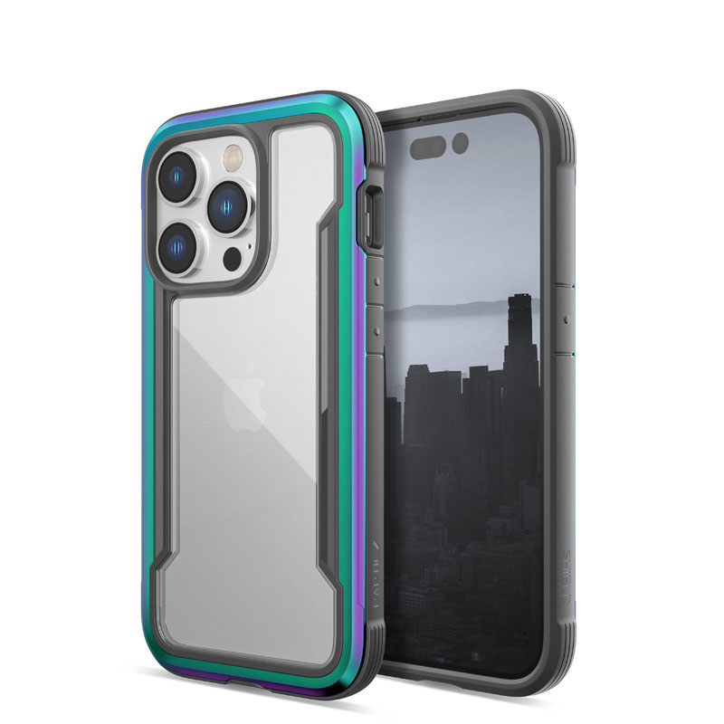 Etui X-Doria Raptic Shield do Apple iPhone 14 Pro, Iridescent
