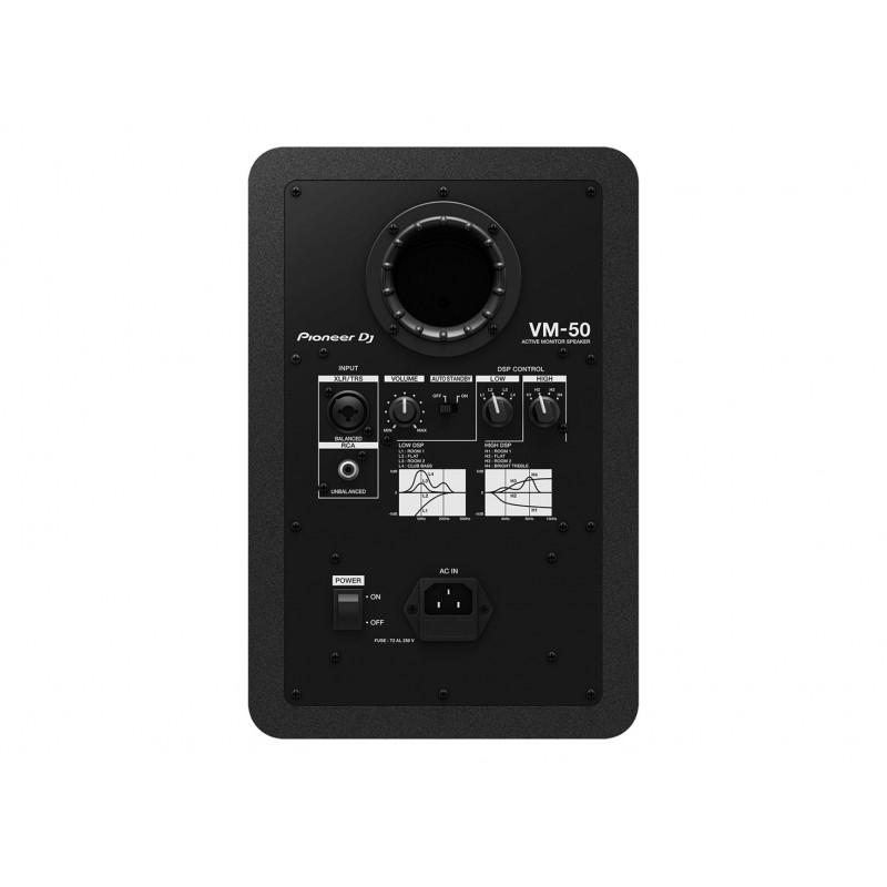 Pioneer VM-50 dwudrożny głośnik, przewodowy, czarny
