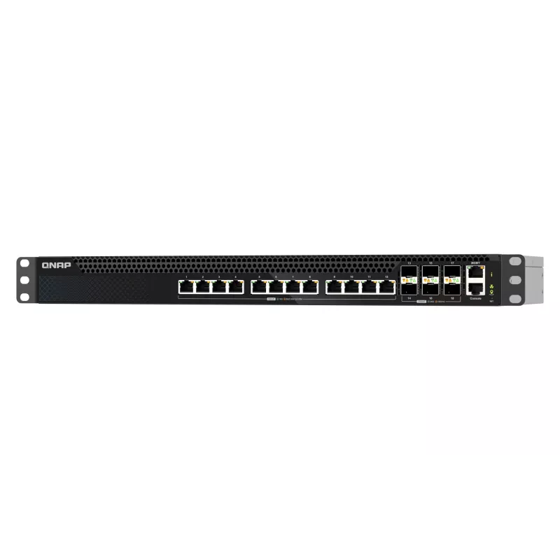 QNAP QSW-M5218-6F12T zarządzalny switch sieciowy L3, 10G Ethernet, rack 1U