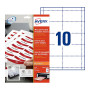 Etykiety samoprzylepne na identyfikatory Avery Zweckform L4727-20, 90 x 54 mm, białe