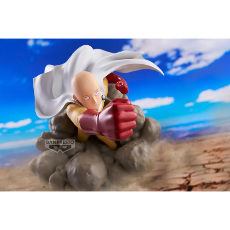 Bandai Banpresto One Punch Man Diorama – figurka kolekcjonerska Saitama (BP30038P)