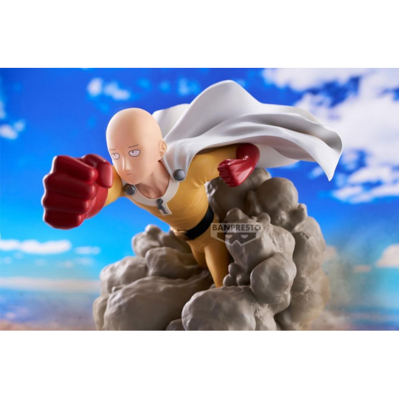 Bandai Banpresto One Punch Man Diorama – figurka kolekcjonerska Saitama (BP30038P)
