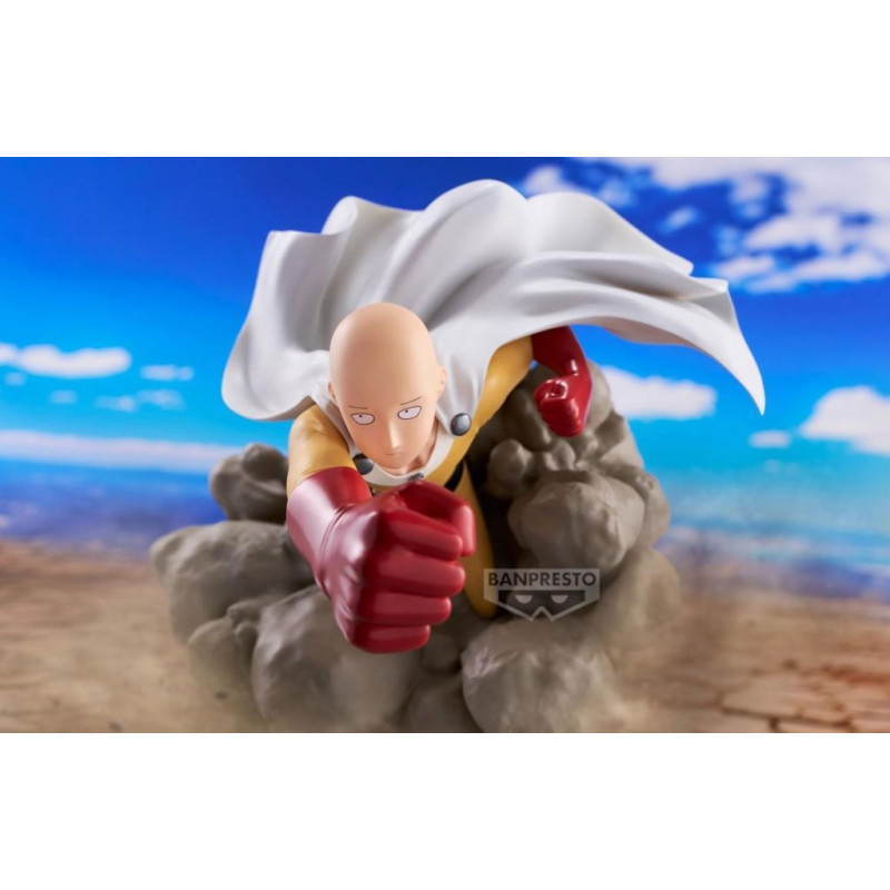 Bandai Banpresto One Punch Man Diorama – figurka kolekcjonerska Saitama (BP30038P)