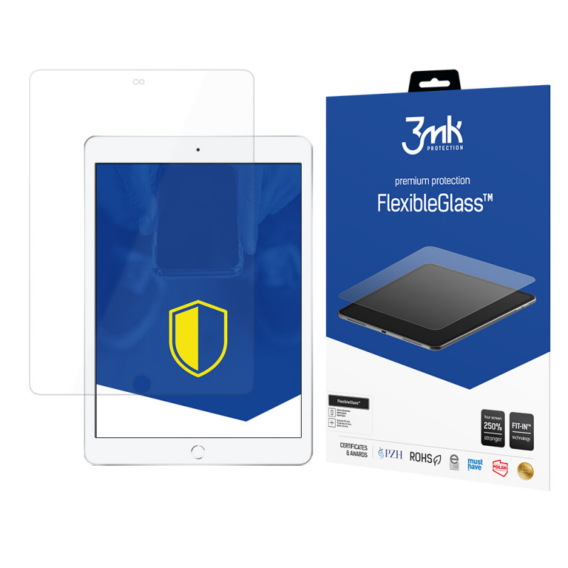 Szkło hybrydowe 3MK FlexibleGlass 3MK832 na ekran Apple iPad 10.2 2019/2020/2021 (7, 8, 9 Gen) / iPad Air 10.5 2019 (3 Gen)