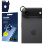 Szkło ochronne na obiektyw aparatu 3MK HARDY Lens Protection Pro do Apple iPhone Air, czarne