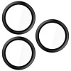 Szkło ochronne na obiektyw aparatu 3MK HARDY Lens Protection Pro dla Apple iPhone 17 Pro / 17 Pro Max, czarne