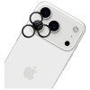 Szkło ochronne na obiektyw aparatu 3MK HARDY Lens Protection Pro dla Apple iPhone 17 Pro / 17 Pro Max, czarne