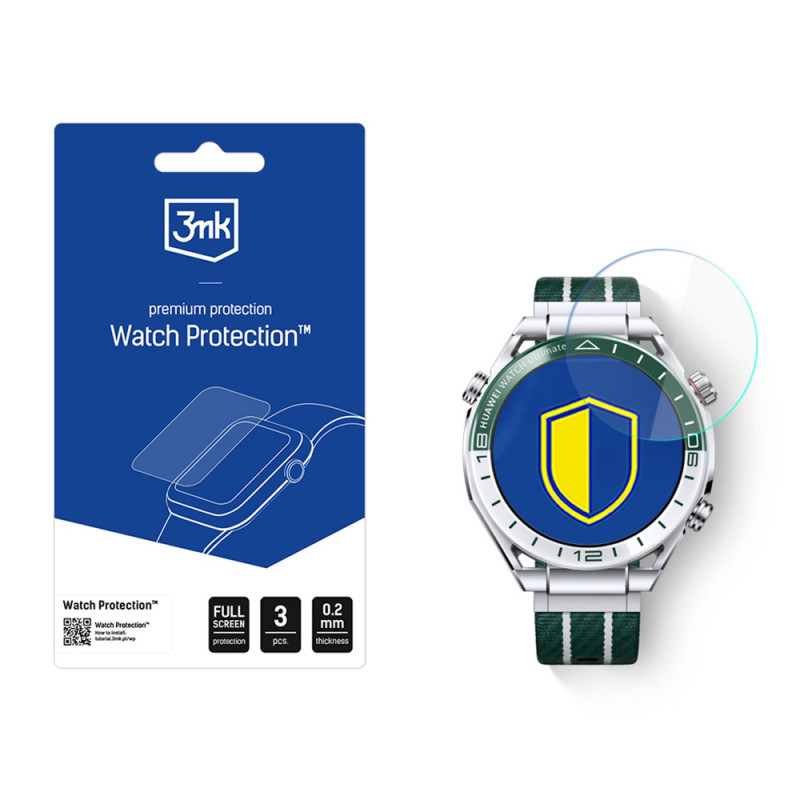 Szkło hybrydowe 3MK FlexibleGlass Watch do Huawei Watch Ultimate 2