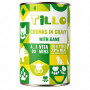 TILLO Chunks in gravy Game mokra karma dla psów, 1250 g