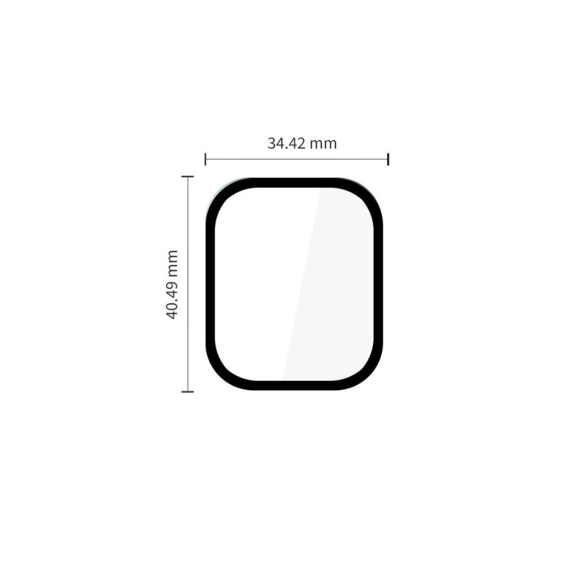 Tech-Protect Glass Flex+ Huawei Watch Fit 5 szkło hybrydowe, czarny (2 szt.)