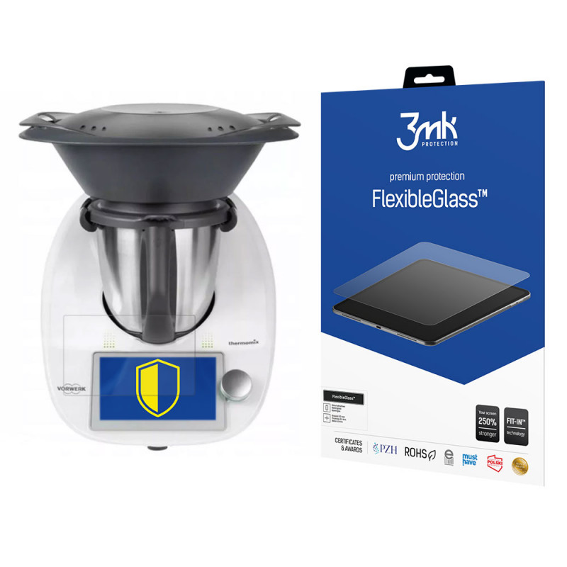 Szkło hybrydowe do ekranu 3MK FlexibleGlass Thermomix TM6
