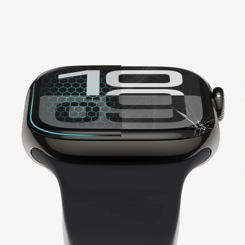 Tech-Protect Glass Flex+ szkło hybrydowe do Garmin Forerunner 970 / 570 47 mm (2 szt.), czarny