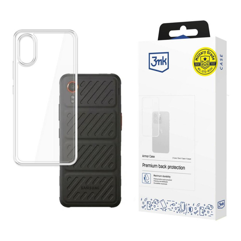 Etui 3MK Armor Case do Samsung Galaxy XCover 7, przezroczyste