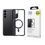 Etui na smartfona 3MK Satin Armor MagCase 156089-0 MagSafe do Samsung Galaxy S24+, przezroczyste