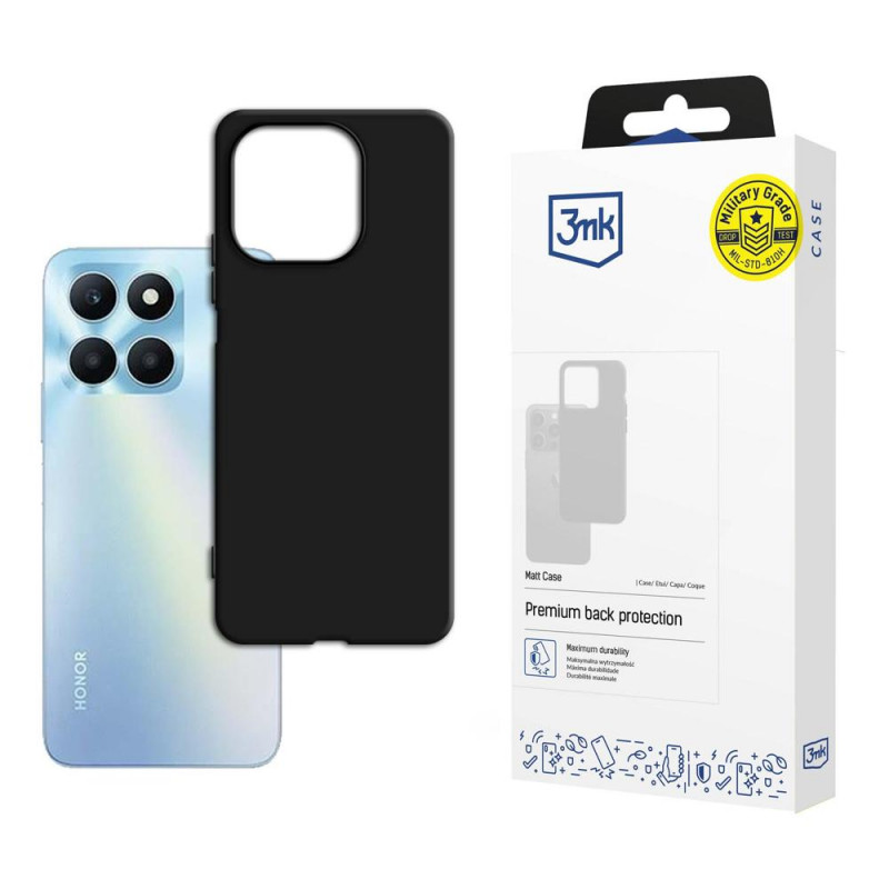 3MK Matt Case do Honor X6a, czarny