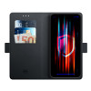 Etui portfelowe 3MK Wallet Case do Samsung Galaxy S24+, czarne