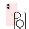 3mk Satin Armor MagCase z MagSafe do Apple iPhone 16 (W-3SAMaCa-AiP16-0), przezroczyste z czarną ramką