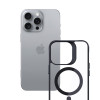 3mk Satin Armor MagCase z MagSafe do Apple iPhone 16 Pro Max (W-3SAMaCa-AiP16PM-0), przezroczyste z czarną ramką