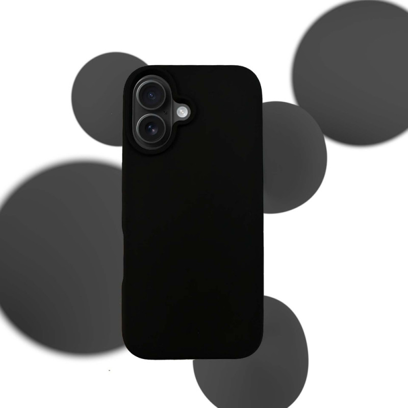 Etui silikonowe 3mk Silicone Case do Apple iPhone 16 Plus, czarny