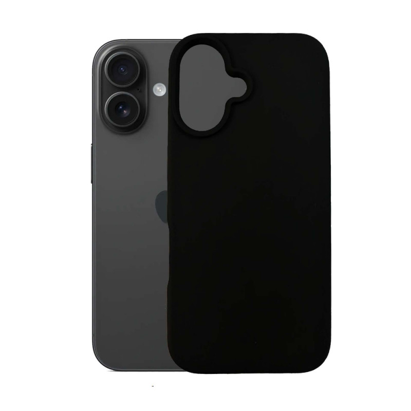 Etui silikonowe 3mk Silicone Case do Apple iPhone 16 Plus, czarny