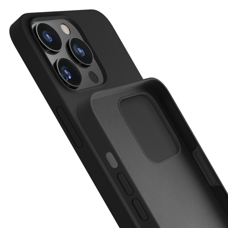 Etui silikonowe 3mk Silicone Case do Apple iPhone 16 Pro, czarne
