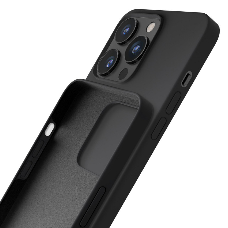 Etui silikonowe 3mk Silicone Case do Apple iPhone 16 Pro Max, czarne