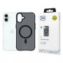 Etui 3mk Smoke MagCase with MagSafe do Apple iPhone 16 Plus (W-3SmoMaCa-AiP16Plu-0), półprzezroczyste