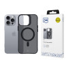 3mk Smoke MagCase z MagSafe do Apple iPhone 16 Pro Max (W-3SmoMaCa-AiP16PM-0), półprzezroczysty