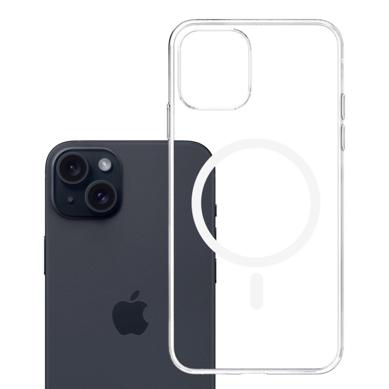 3mk Clear MagCase do Apple iPhone 15, przezroczysty