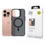 3mk Smoke MagCase z MagSafe do Apple iPhone 16 Pro, półprzezroczysty