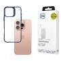 3MK Satin Armor Case+ etui ochronne Apple iPhone 16 Pro, niebieskie
