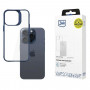Etui ochronne 3MK Satin Armor Case+ Apple iPhone 15 Pro, niebieskie