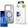 Etui na smartfona 3MK Frosty MagCase MagSafe do Apple iPhone 13 Pro, fioletowe